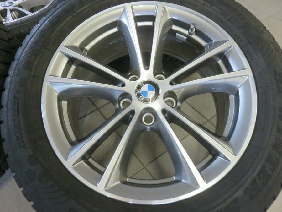 Jantes alliage d'origine BMW Série 5 G30 G31 17 pouces 631 6863417 Jantes complètes hiver Pneus hiver