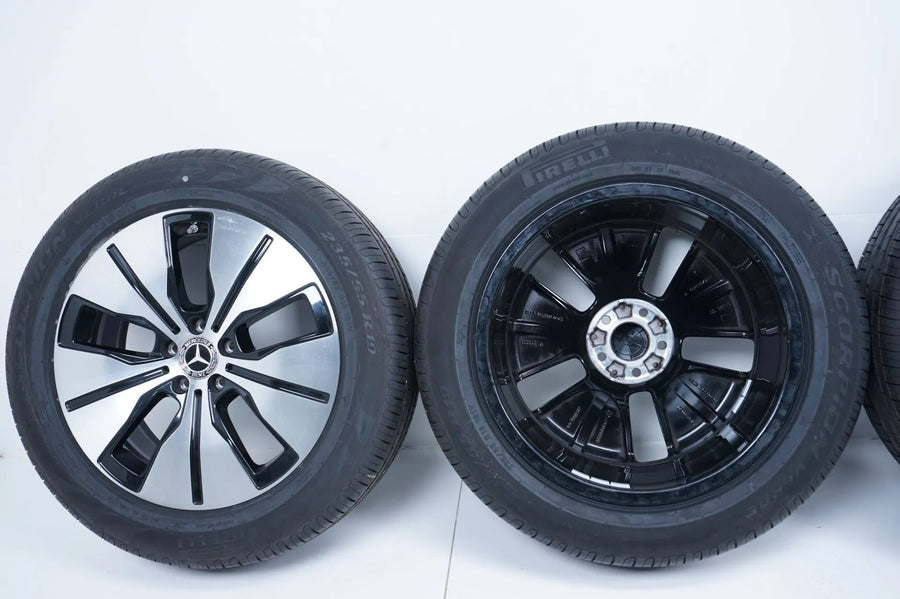 Original Mercedes EQC TOP 19 inch alloy wheels summer tires 235 55 255 50 R19 8mm