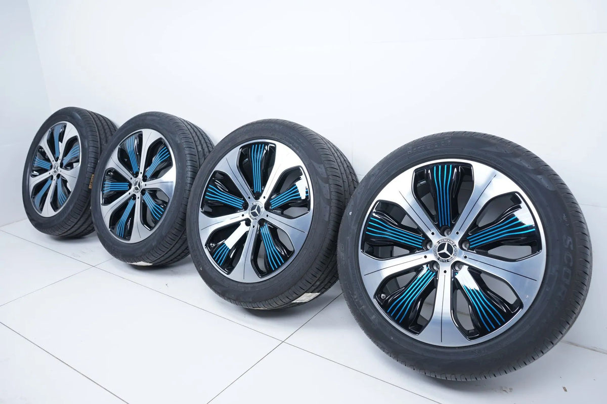 Original Mercedes EQC N293 C293 TOP 20 inch Alloy Wheels Summer Tires Detailansicht 7