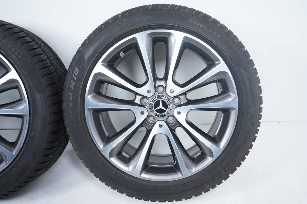 Mercedes E Klasse W213 Winterräder Winterreifen 18 Zoll SportPake Detailansicht 8