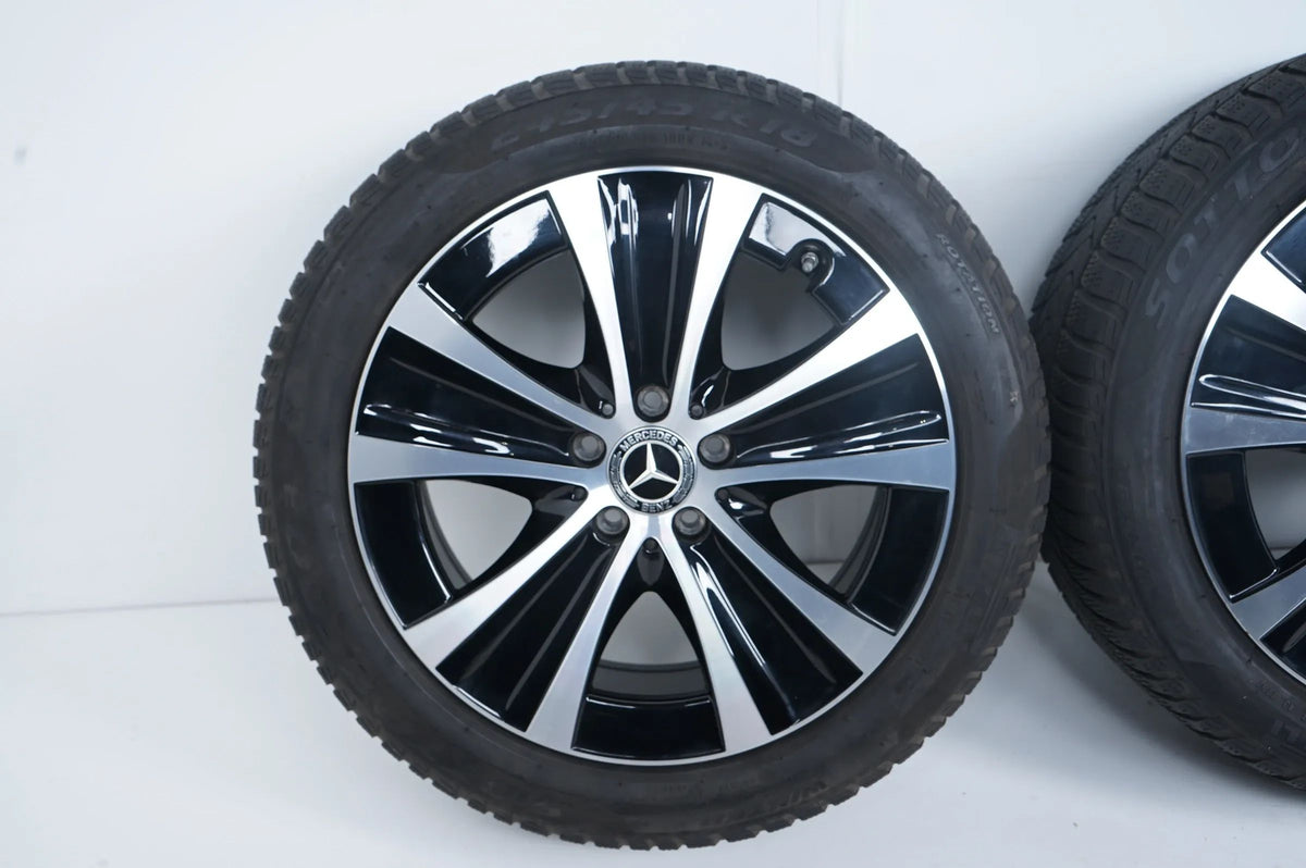 Mercedes E-Class W213 Hybrid Winter Wheels Winter Tires 18 Inch Detailansicht 3