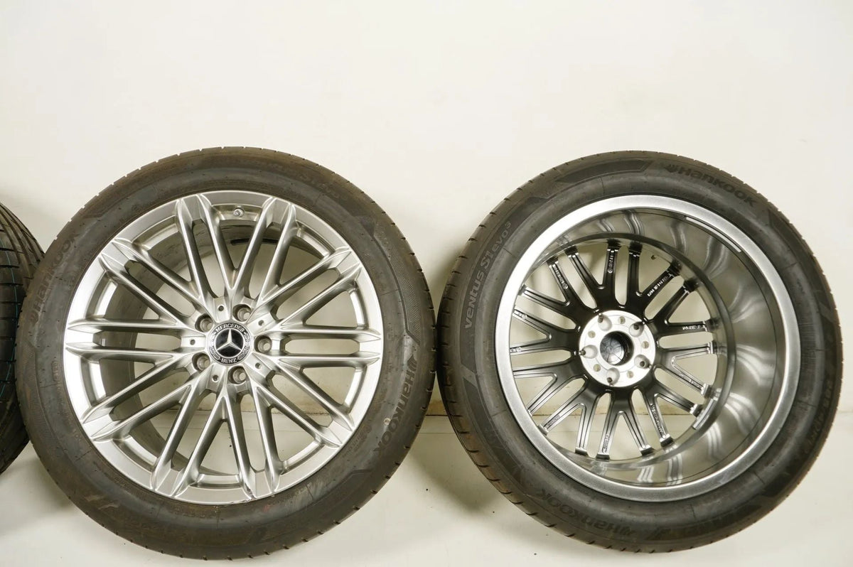 Original Mercedes S-Klasse W223V223 Alufelgen mit neuen Winterreifen 255 45 285 40 R19