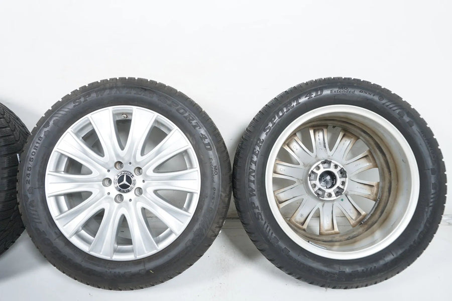 Mercedes S Klasse W222 Winterreifen Winterräder 245 50 18 Zoll