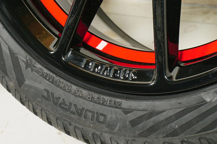Cerchi in lega originali Smart EQ W453 Brabus 16 pollici, pneumatici quattro stagioni Allseason NUOVI