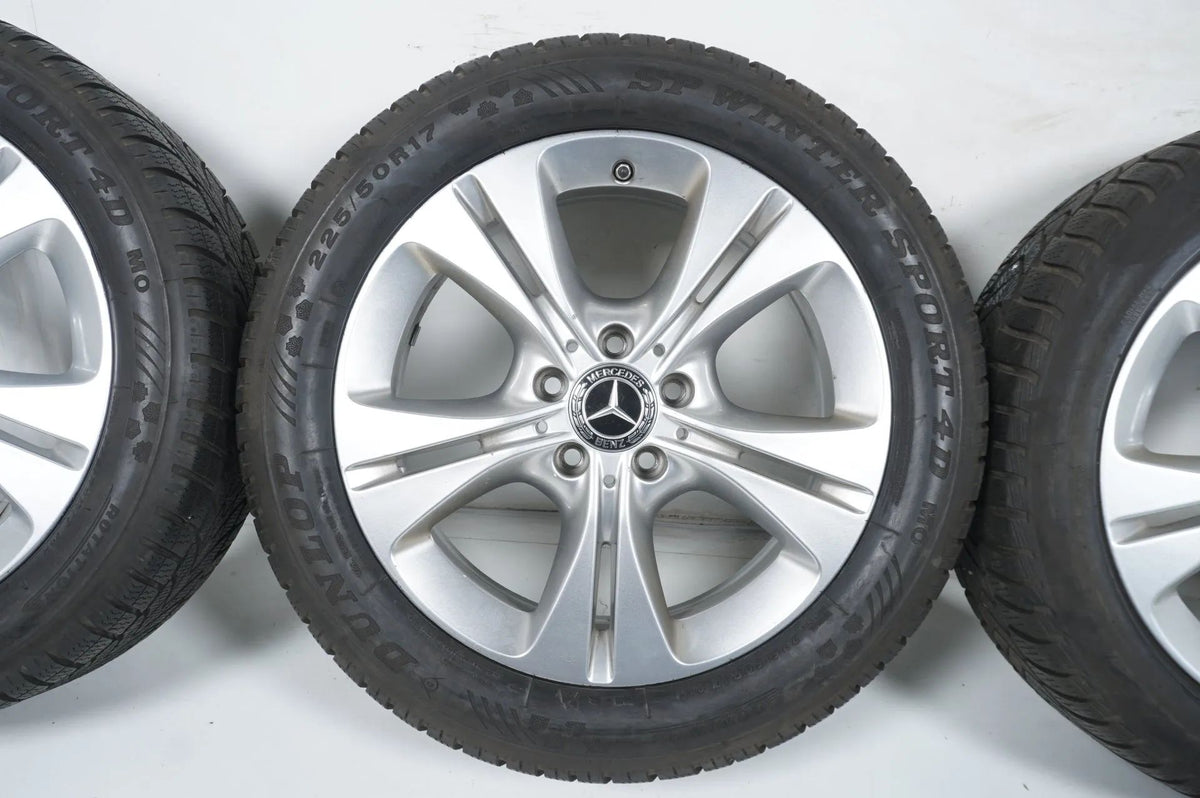 Mercedes C Klasse W205 Winterreifen Winterräder 225 50 17 Zoll Detailansicht 3