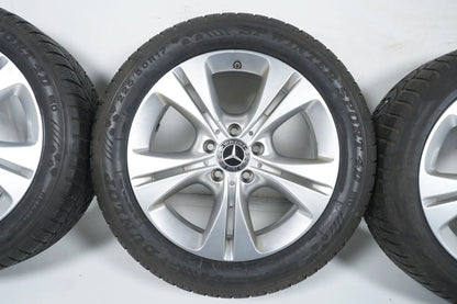 Mercedes C Klasse W205 Winterreifen Winterräder 225 50 17 Zoll