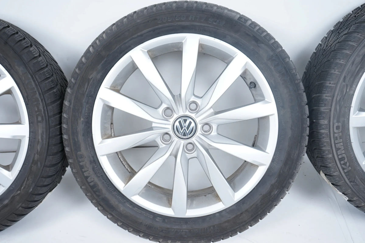 VW Volkswagen Golf 7 winter tires/wheels 205/50/17 inch 7mm Detailansicht 5