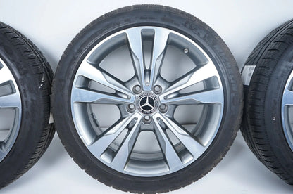 Pneus hiver, jantes hiver, 18 pouces pour Mercedes Classe C W205 Hybride