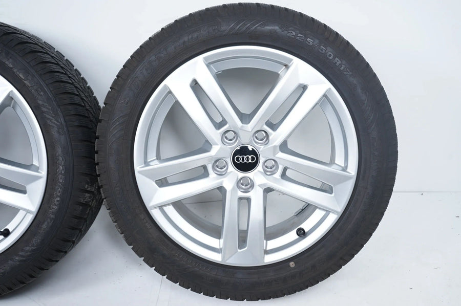 Audi A4 8W B9 ruote complete invernali pneumatici invernali 225 45 17 pollici DOT2024
