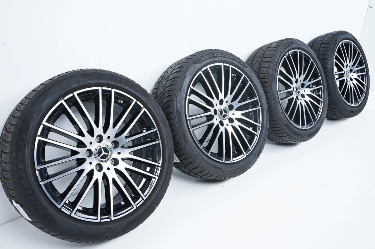 Mercedes C Klasse W206 Winterreifen Winterräder 225 45 18 Zoll Detailansicht 2
