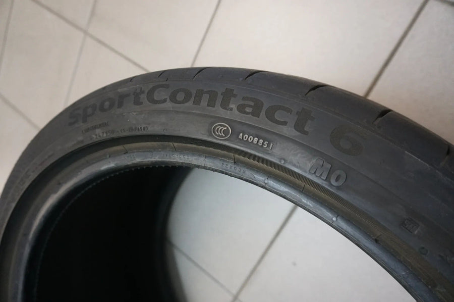 2 X 305 30 ZR20 R20 103Y Pneus été Continental SportContact 6 MO 2022 5mm