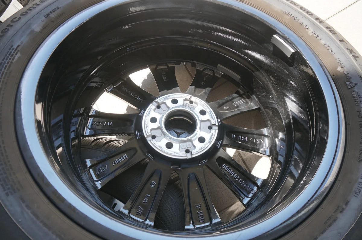 Jantes alu 18 pouces pneus hiver Mercedes EQA EQB H243 X243 d'origine Vue détaillée 5