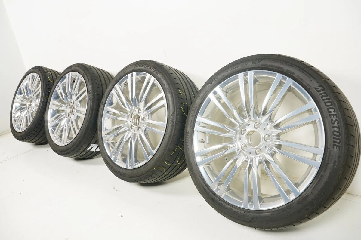 Mercedes S-Class W223 summer tires, summer wheels, 20 inch chrome Detailansicht 7
