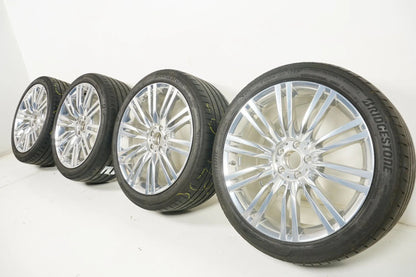 Original Mercedes S-Klasse W223 V223 TOP 20 Zoll Chrom Alufelgen mit neuen Winterreifen