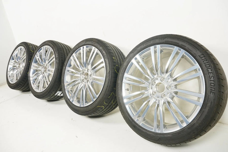 Original Mercedes S-Klasse W223 V223 TOP 20 Zoll Chrom Alufelgen mit neuen Winterreifen