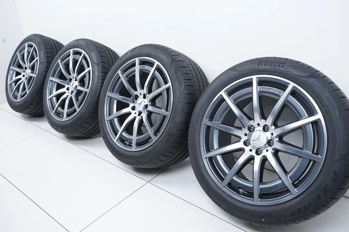 Neuwertig Mercedes S63 S Klasse W223 V223 AMG Sommerräder 20 Zoll Detailansicht 7
