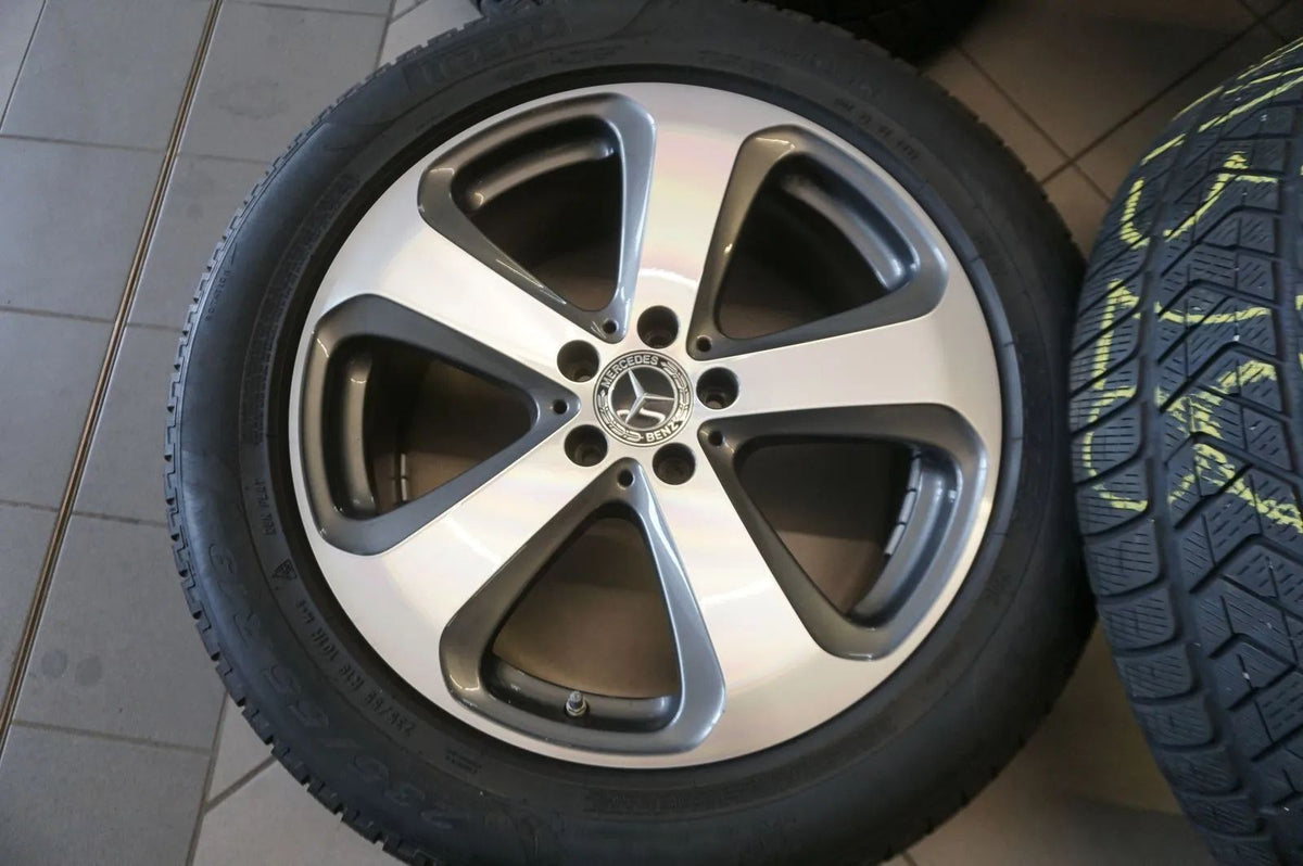 Original Mercedes GLC X253 C253 W253 19 Zoll Alufelgen Winterräder Winterreifen Detailansicht 3