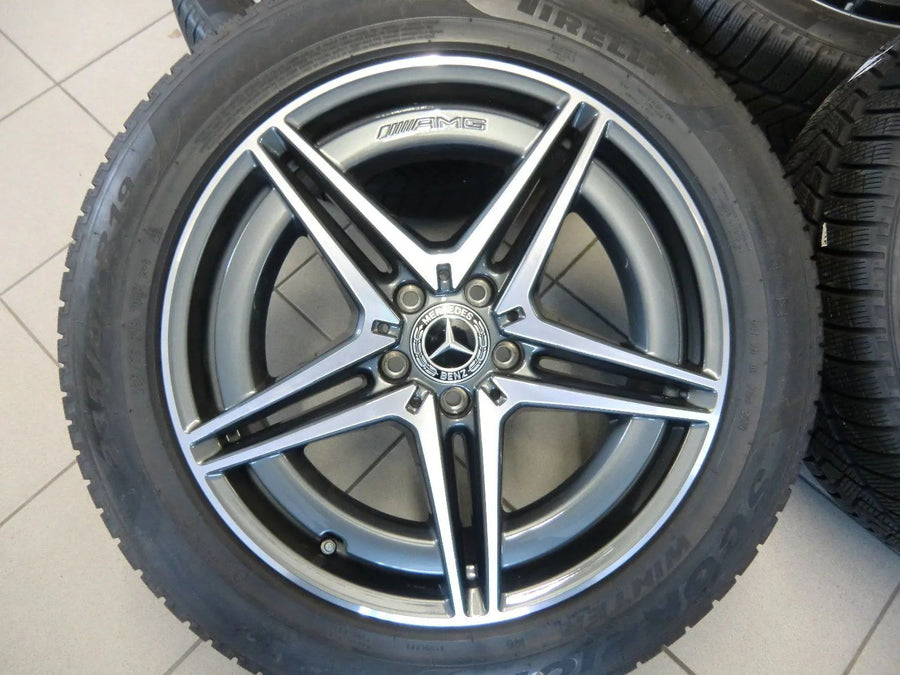 Cerchi in lega originali Mercedes EQC W293 N293 AMG, pneumatici invernali, ruote invernali, 7 mm