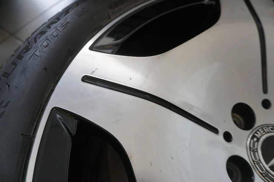 Jantes aluminium Mercedes Classe S W223 V223 Maybach 19 pouces pneus été d'origine