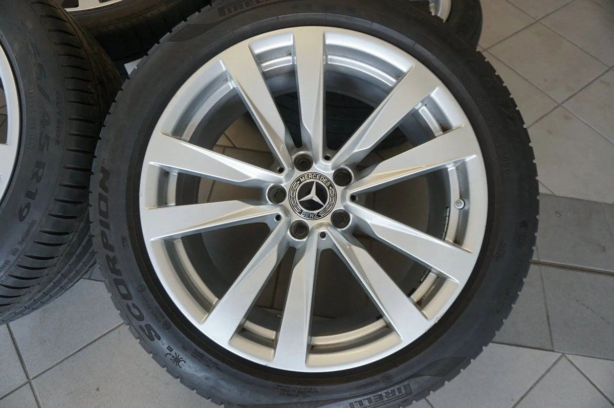 Original Mercedes S-Class W223 V223 19 Inch Alloy Wheels Summer Tires Detailansicht 4