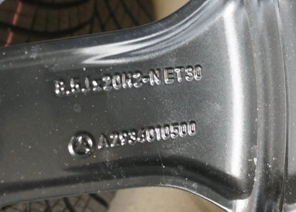 Jantes en aluminium d'origine Mercedes EQC 20 pouces, roues d'été, pneus d'été