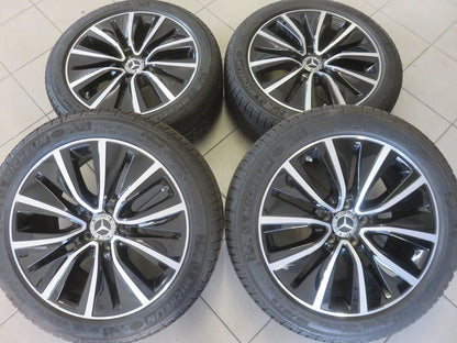 Jantes alliage d'origine Mercedes CLS W257 C257 Roues complètes hiver Pneus hiver 245 45 R18 6mm
