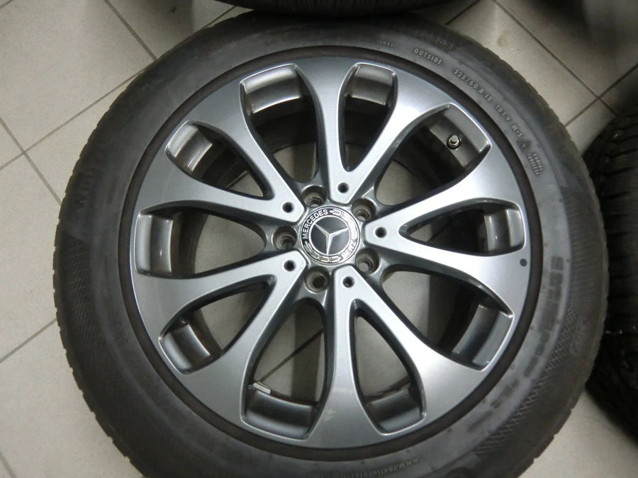 Cerchi in lega originali Mercedes GLC X253 C253 da 18 pollici, pneumatici invernali, ruote invernali 6 mm