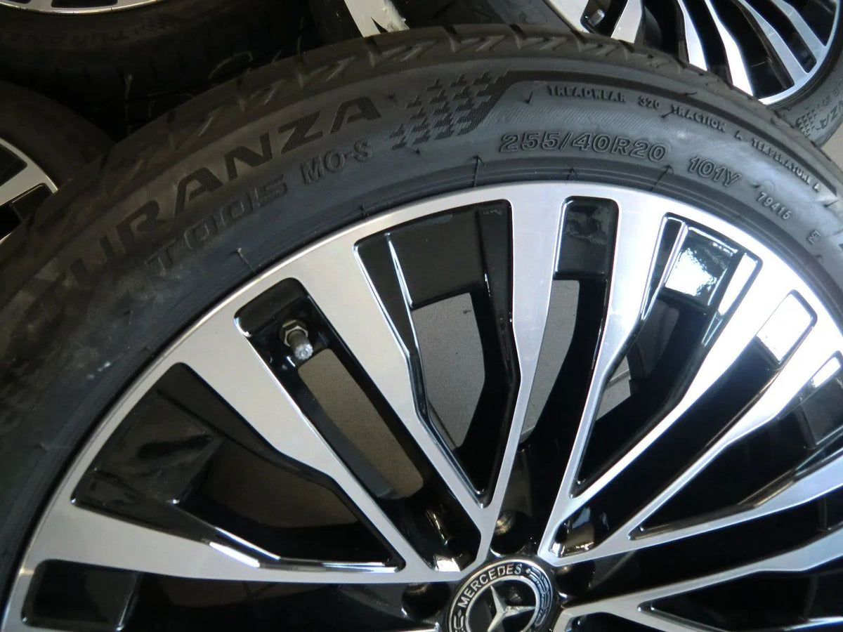 Original Mercedes S-Class W223 V223 TOP Alloy Wheels Summer Tires 255 40 R20 Inch Detailansicht 5