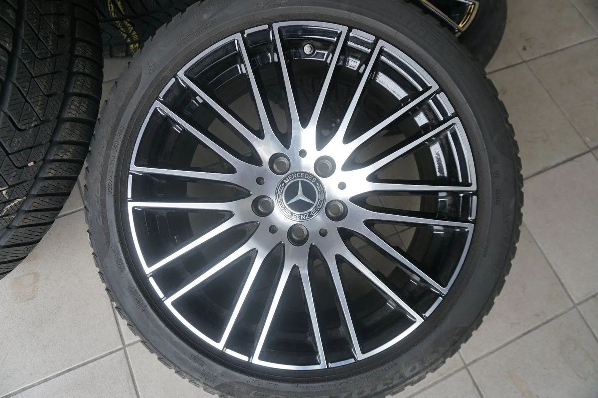 Original Mercedes C Klasse W206 S206 Alufelgen Winterräder Winterreifen 18 Zoll Detailansicht 2