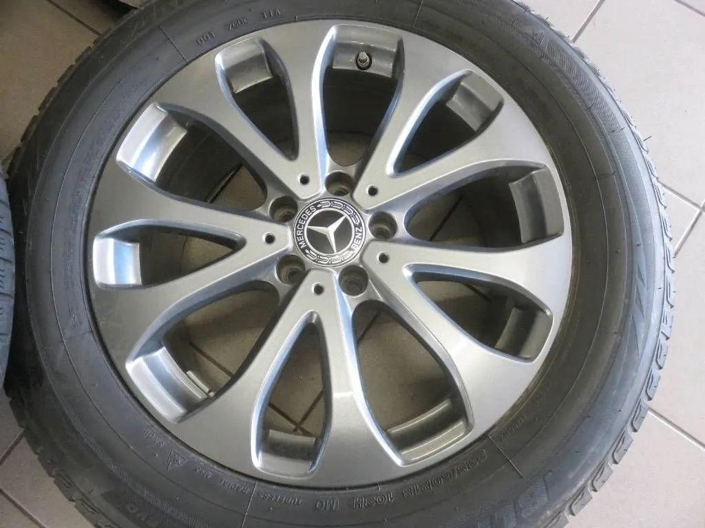 Original Mercedes GLC W253 X253 C253 18 Zoll Alufelgen Winterräder Winterreifen Detailansicht 4