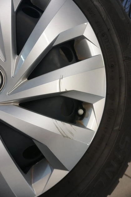 Jantes tôle origine VW Polo 6 VI 2G Roues complètes été Pneus été 185 65 R15 6mm