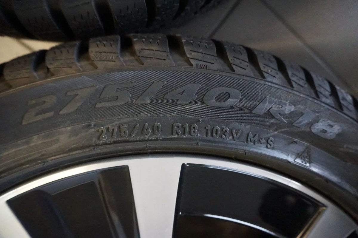 Jantes alliage et pneus hiver d'origine Mercedes Classe E W213 S213 Hybride E300e E300de Vue détaillée 3