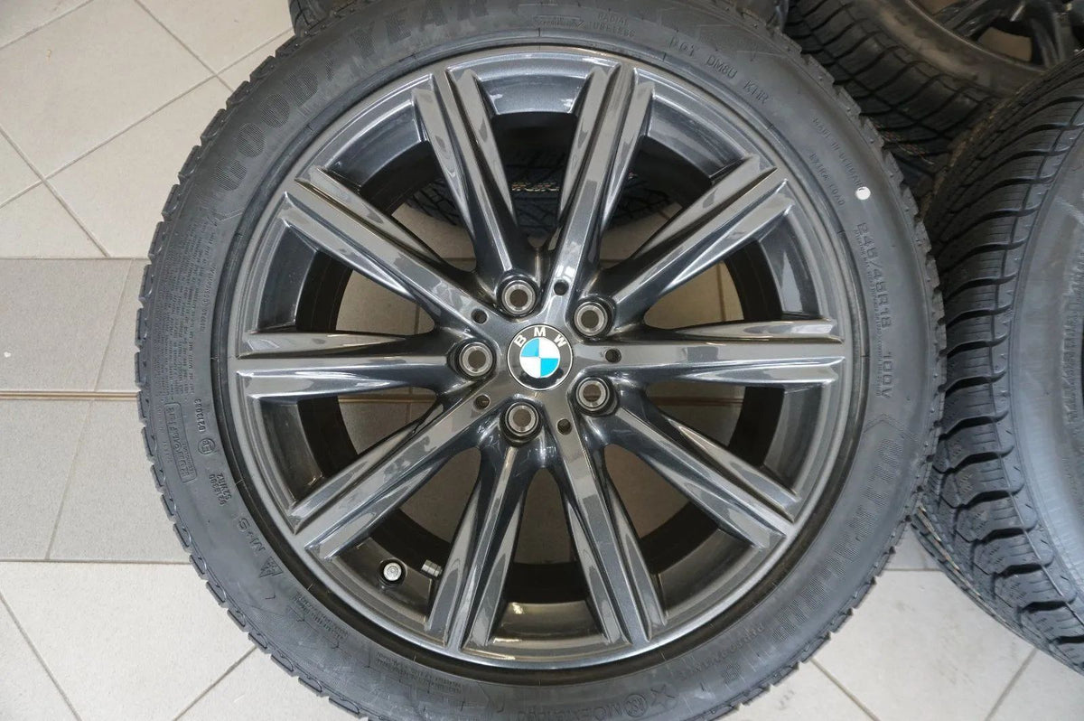 Jantes alu d'origine BMW Série 5 G30 G31 TOP roues hiver pneus hiver 245 45 R18 pouces Detailansicht 2