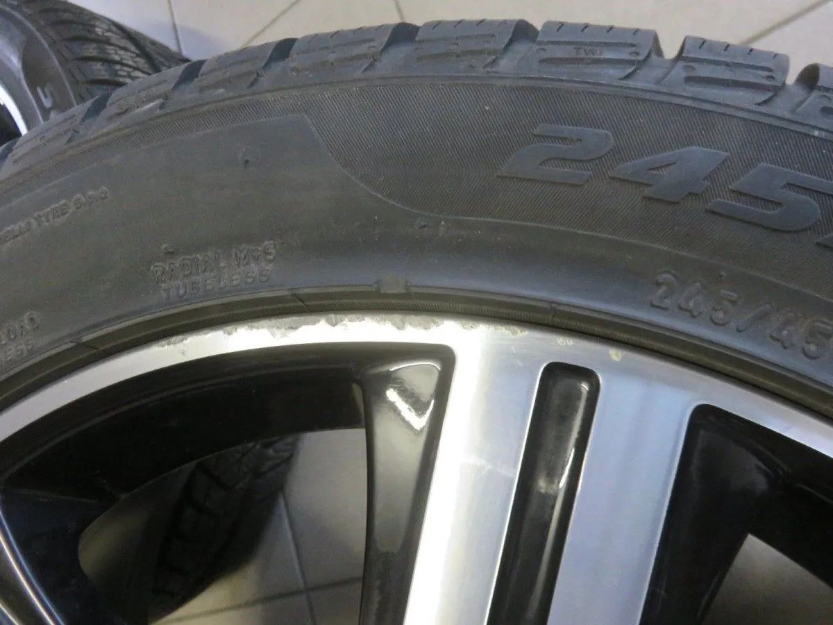 Original Mercedes E-Klasse ALL Terrain X213 Alufelgen Winterräder Winterreifen Detailansicht 5