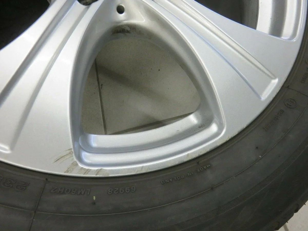 Original Mercedes GLC X253 Alufelgen Winterräder Winterreifen 235 60 R18 7mm Detailansicht 3