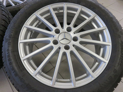 Cerchi in lega originali Mercedes GLA X156, ruote invernali, pneumatici invernali 215 55 R18 pollici 7 mm