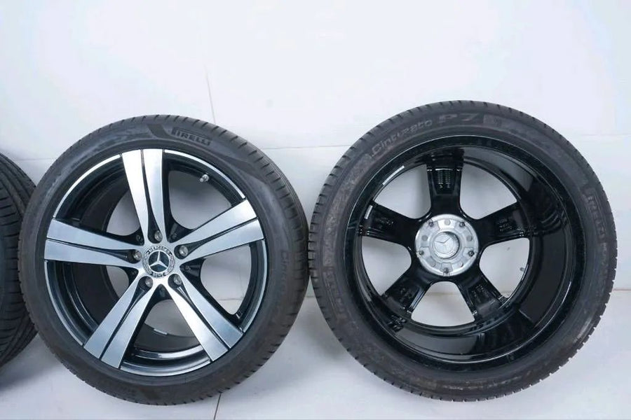 Genuine Mercedes C-Class W206 S206 TOP 18" Alloy Wheels Summer Tires