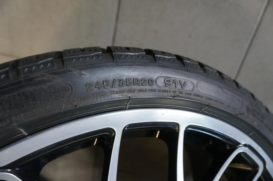 Original Porsche Carrera 911 991 Turbo S GTS Alloy Wheels Winter Tires Winter Wheels