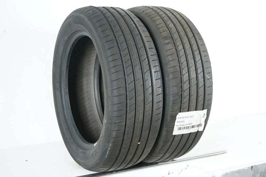 2 x Demo Summer Tires Nexen 225 55 R18 DOT23 BMW*MO