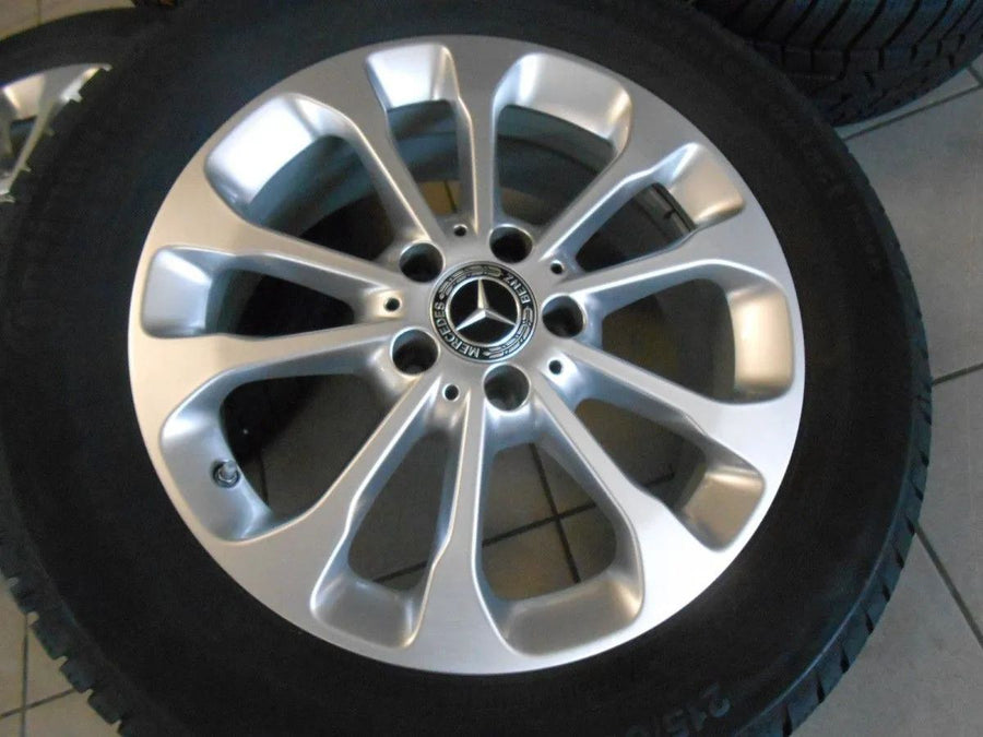 Cerchi in lega originali Mercedes GLA X156, ruote invernali, pneumatici invernali 215 60 R17 96H 8 mm