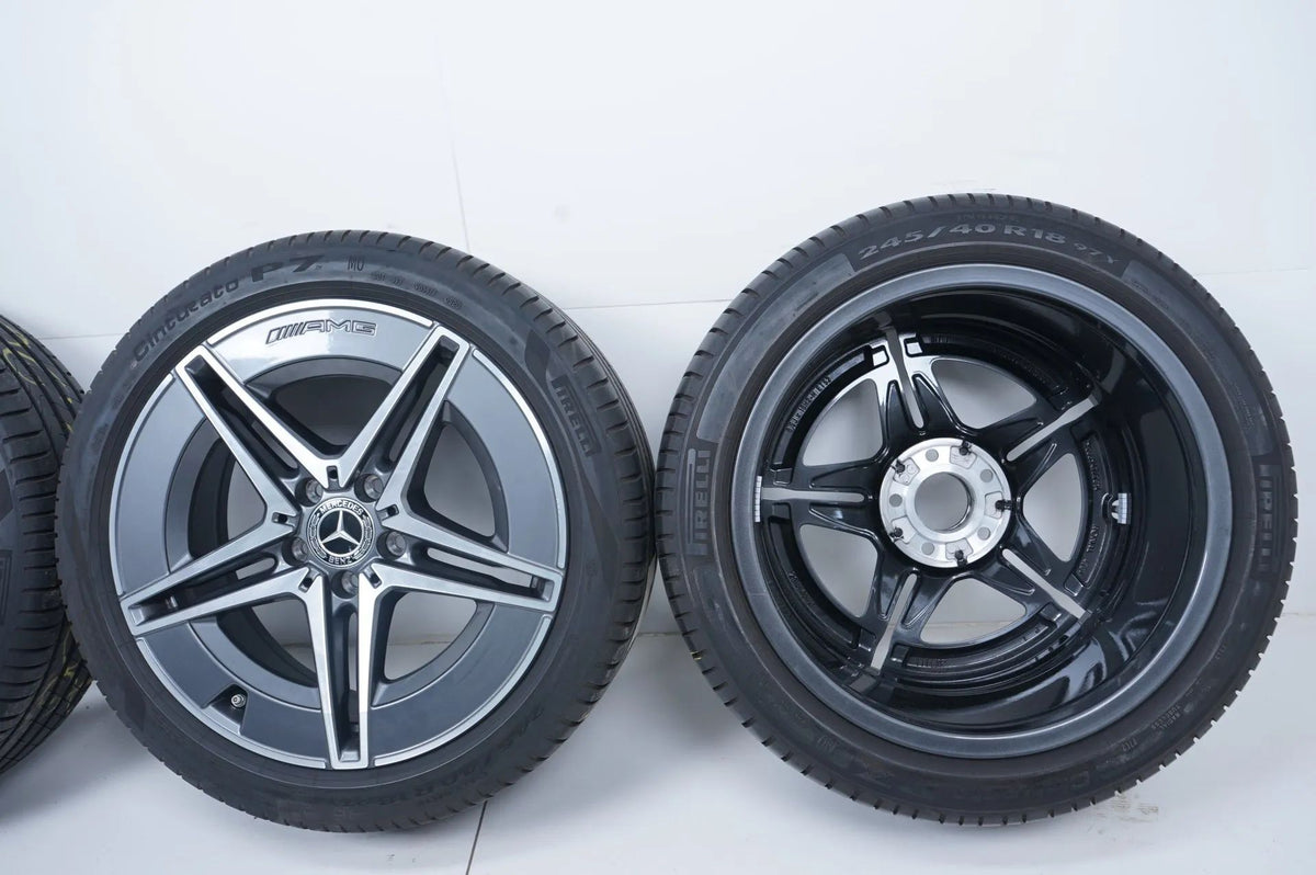 Mercedes C-Class W206 summer tires, summer wheels AMG 18 inch Detailansicht 15