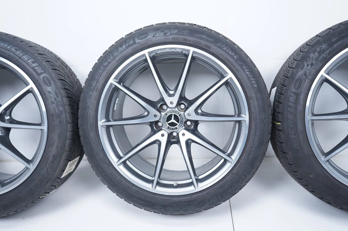 Mercedes E63 AMG W213 Winterreifen Winterräder 265 40 19 Zoll Detailansicht 6