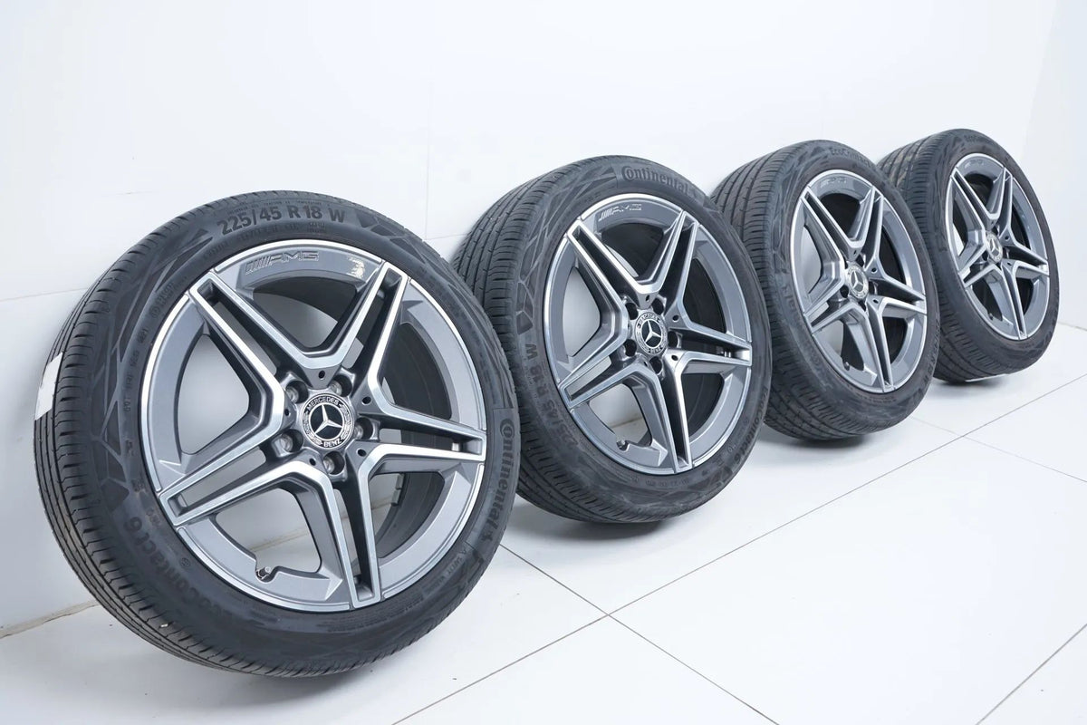 Mercedes AB CLA Class W177 W118 W247 Summer Wheels 18 inch Detailansicht 2