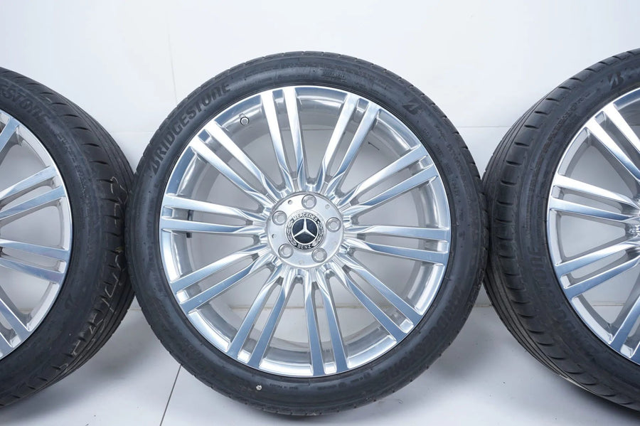 Mercedes S-Class W223 summer tires, summer wheels, 20 inch chrome