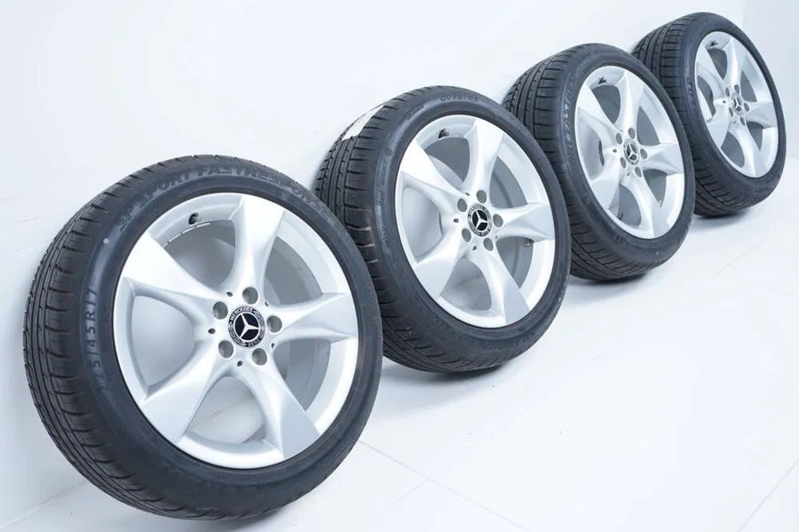 Mercedes A B CLA Klasse W176 W117 Sommerräder 225 45 17 Zoll