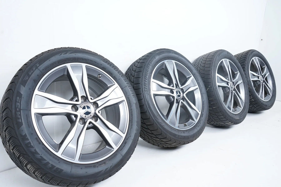 Pneus/jantes hiver 225/50/17 pouces pour Mercedes Classe C W205