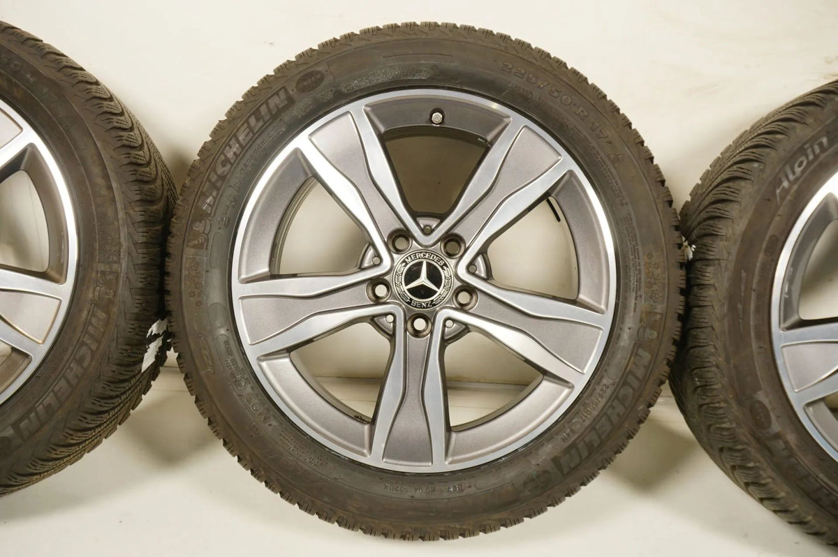 Mercedes C Klasse W205 Winterreifen Winterräder 225 50 17 Zoll Detailansicht 3