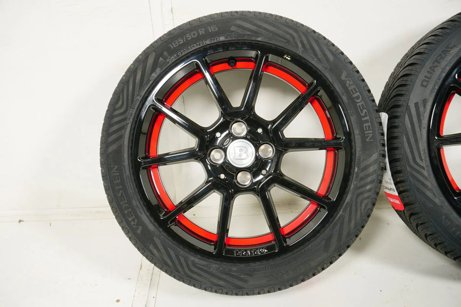 Cerchi in lega originali Smart EQ W453 Brabus 16 pollici, pneumatici quattro stagioni Allseason NUOVI
