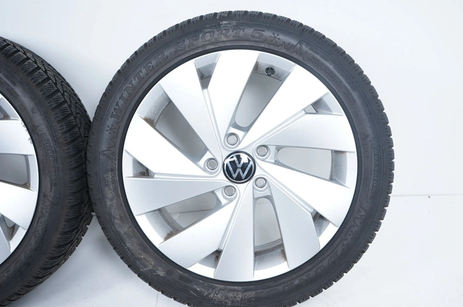 Pneus hiver pour VW Volkswagen Golf 7 et 8, jantes hiver 205/50/17 pouces