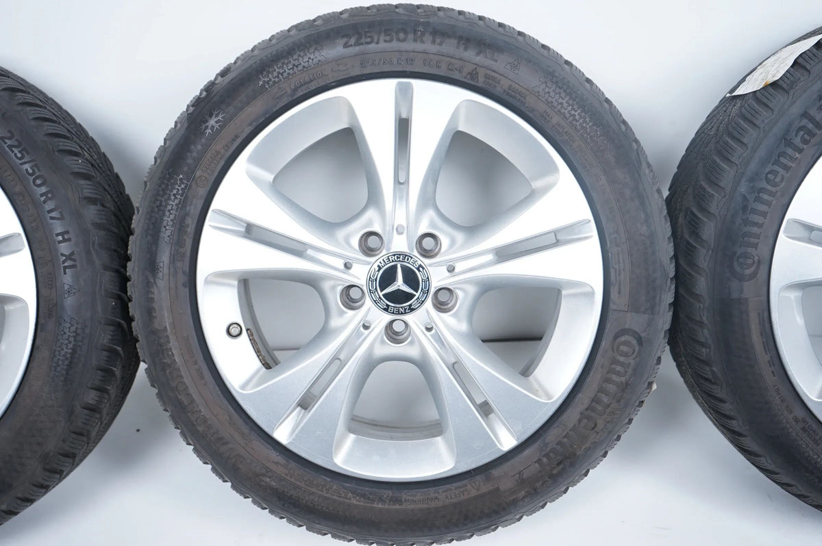 Mercedes C-Class W205 Winter Tires Winter Wheels 225 50 17 Inch 7mm A2054014300 Detailansicht 4